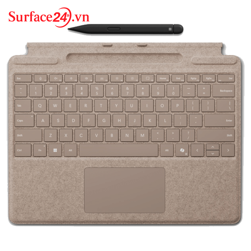 Bàn Phím Surface Pro Alcantara Copilot Key và Bút Slim Pen 2 (Newseal)