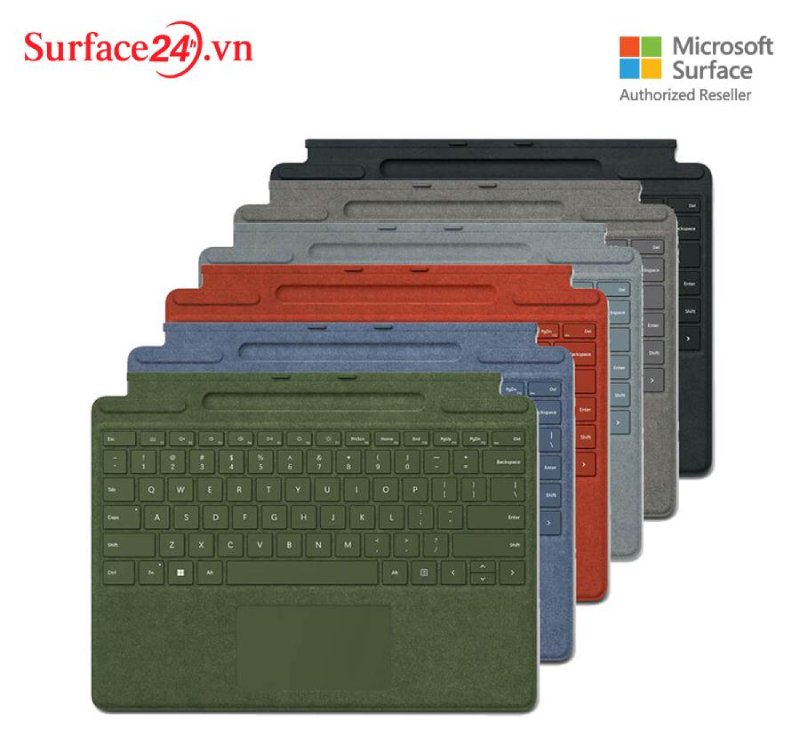 Các dòng bàn phím Surface chính hãng phổ biến hiện nay